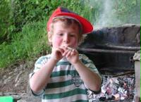 florian beim rauchen